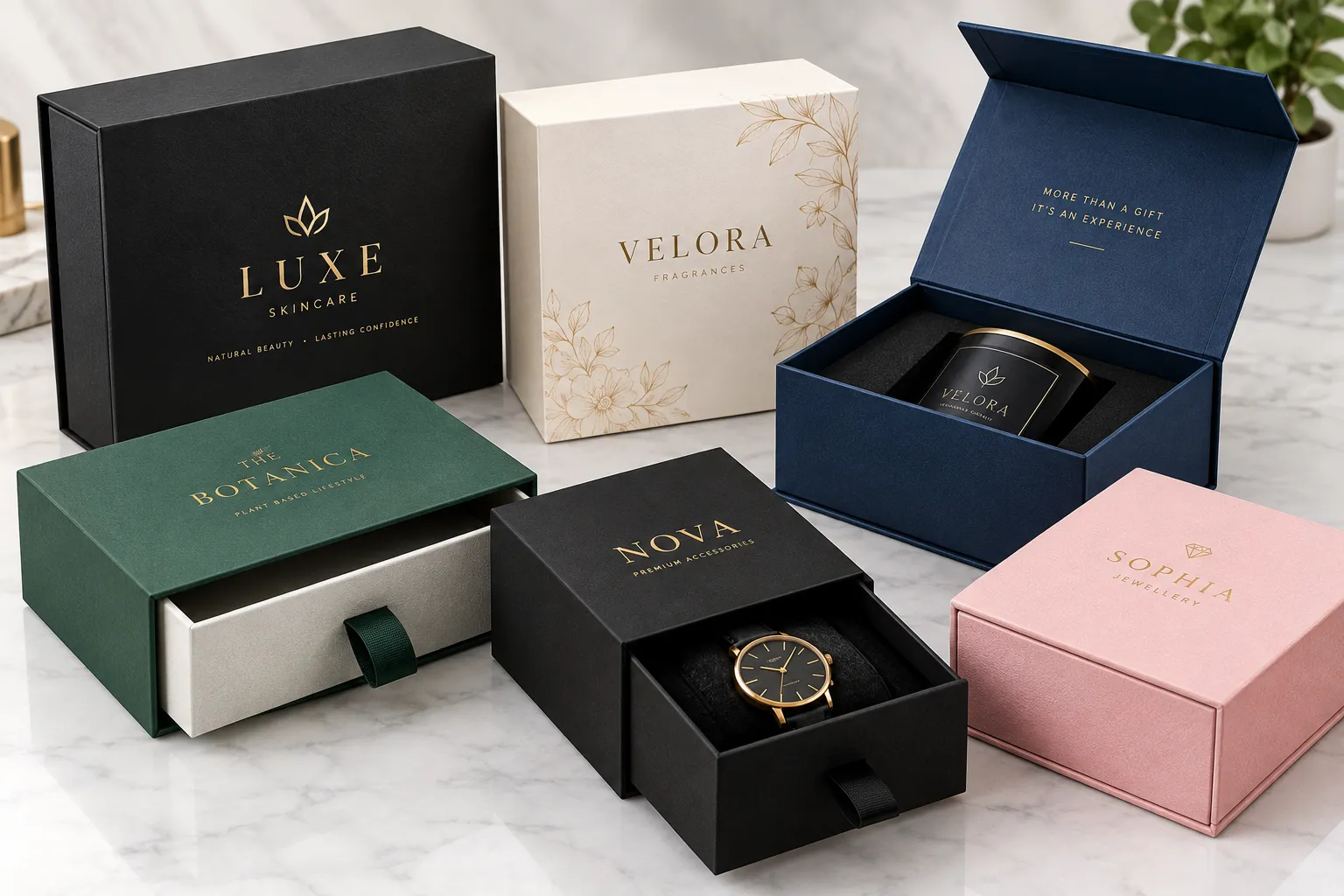 Custom Rigid Boxes for Premium Product Packaging and Presentation